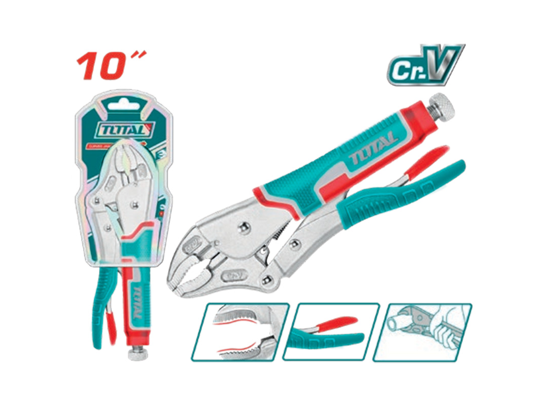 Alicate de Presion 250mm INDUSTRIAL TOTAL THT191001
