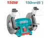 Amoladora de banco 150 w TOTAL TBG15015-4