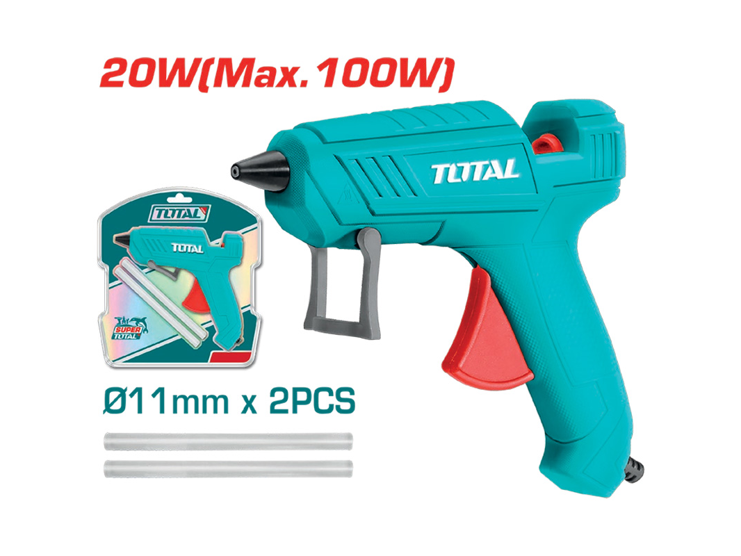 Pistola de pegar 100W/7mm TOTAL TT001116-4
