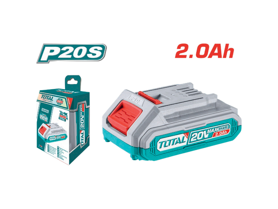Bateria 20V 2 Ah. INDUSTRIAL TOTAL TFBLI20011
