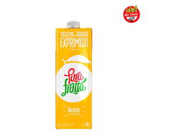 Jugo de naranja "pura frutta" x1 lt