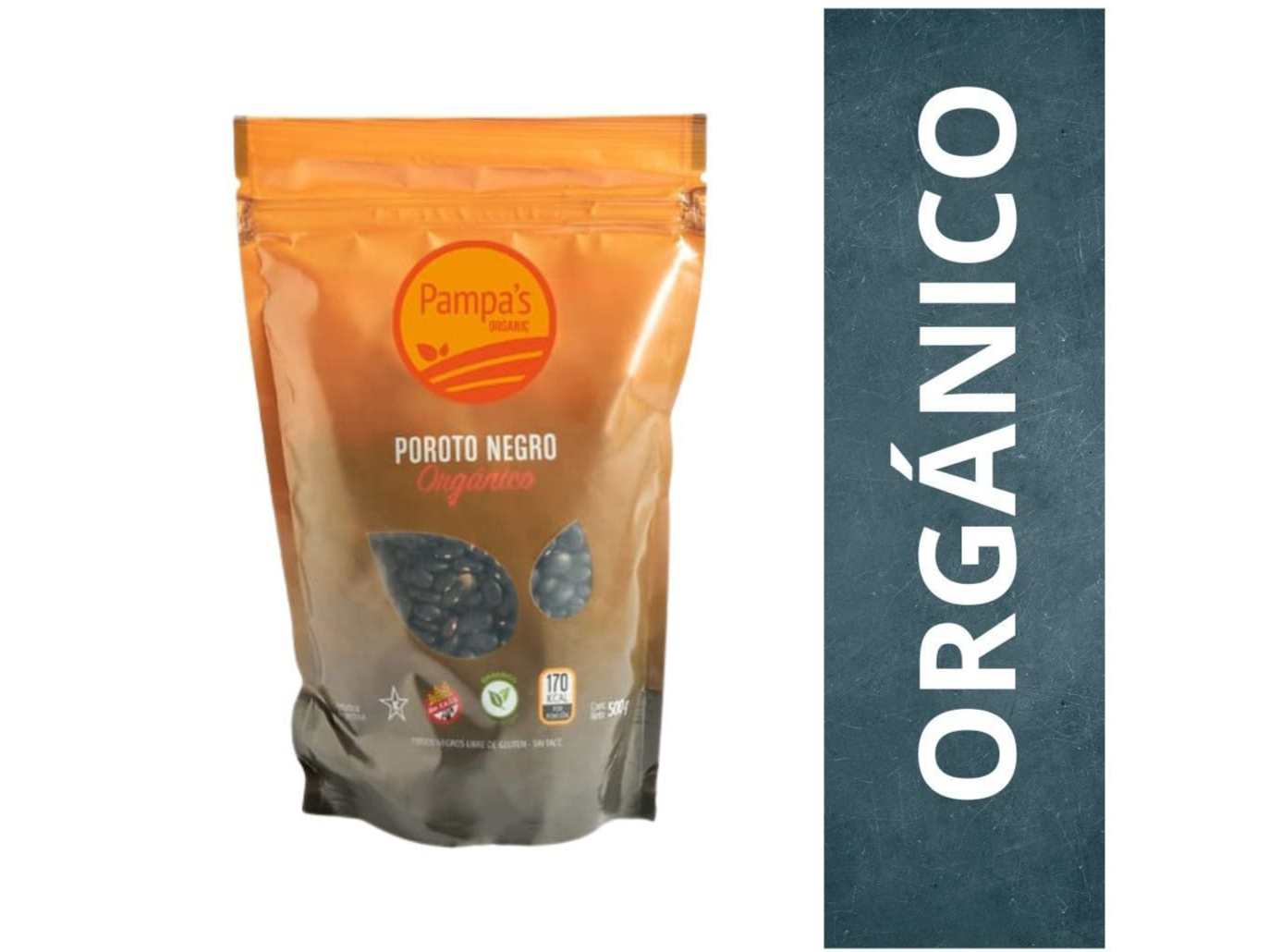 Porotos Orgánicos Negros x500 Gm