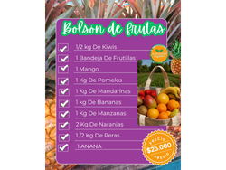 Bolsón De Fruta 2025 🍉🍊