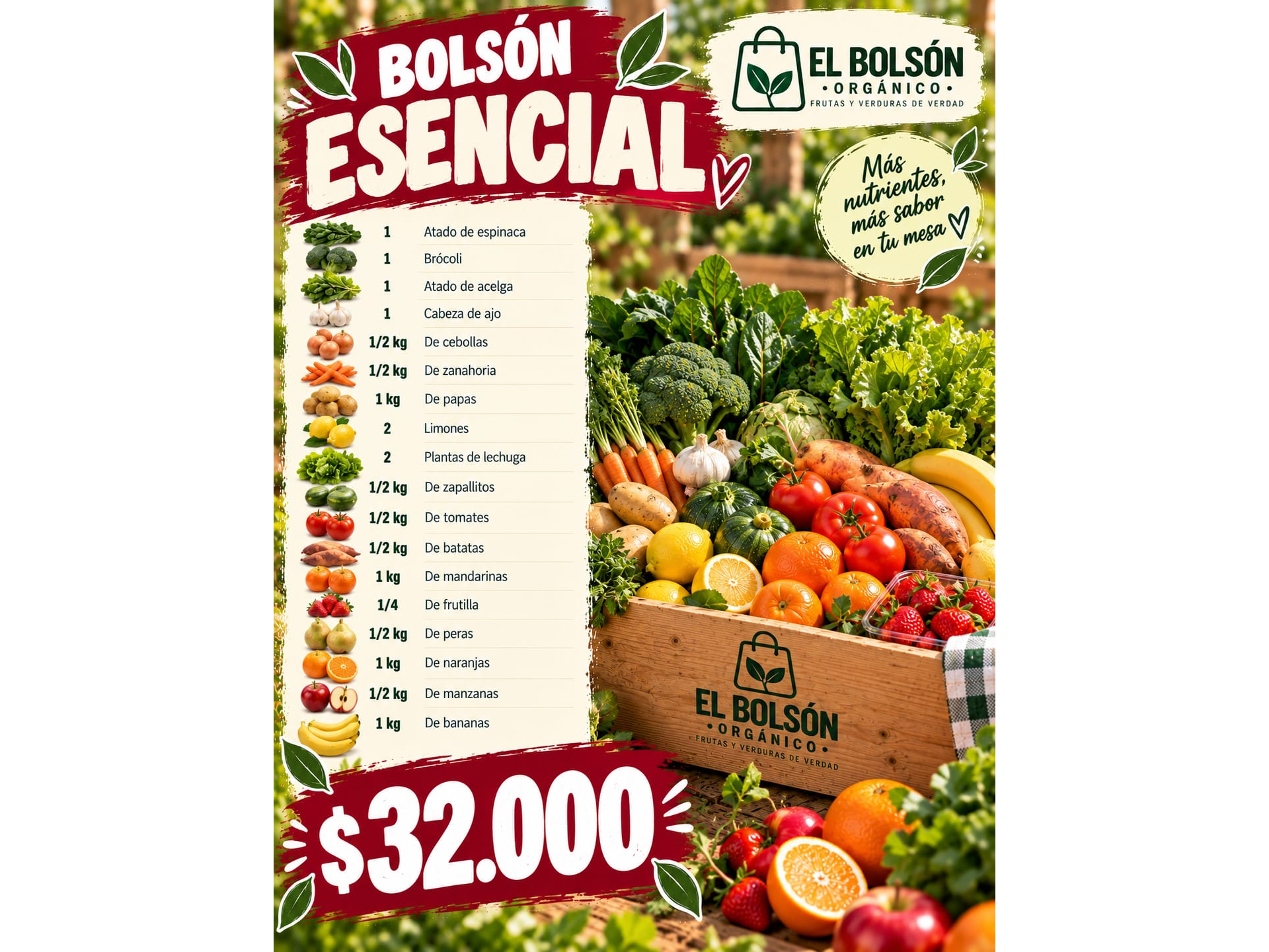 Bolsón ESENCIAL