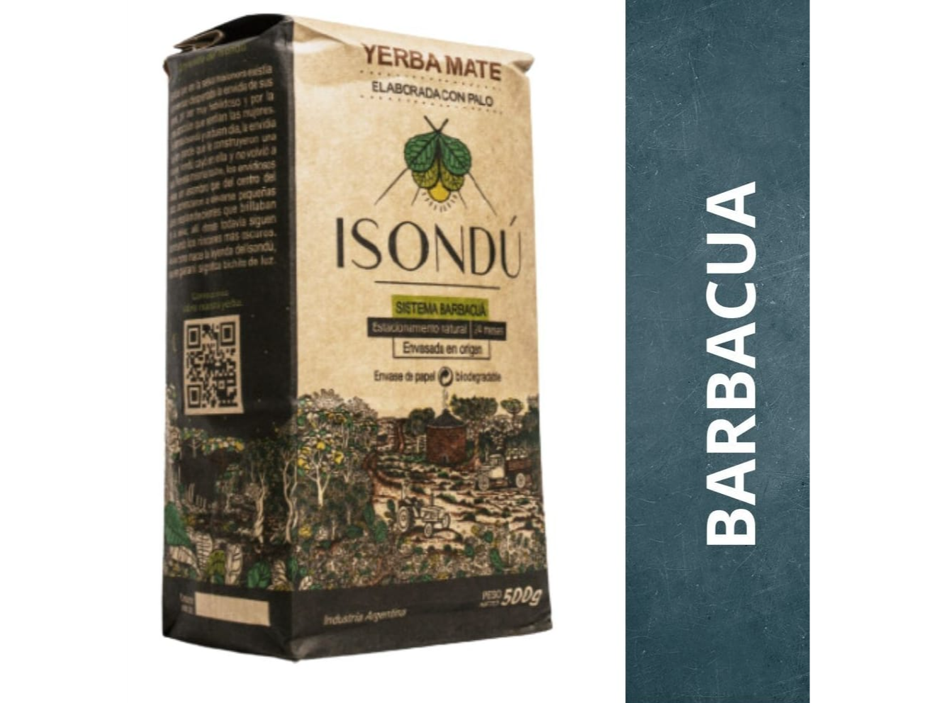 Yerba Mate Isondu Barbacua × gm 500