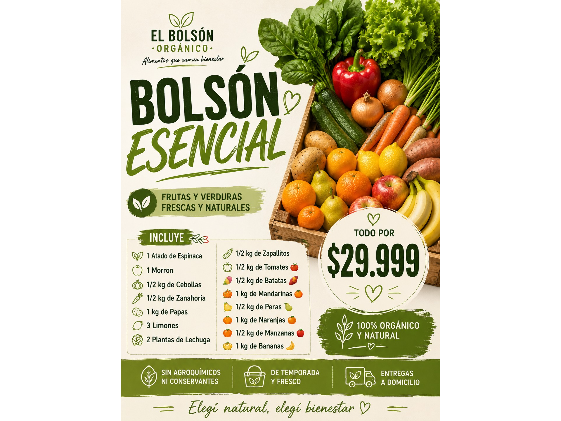 Bolsón ESENCIAL