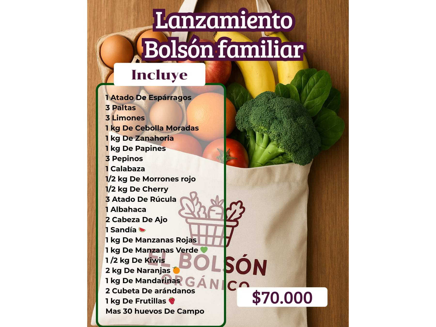 Bolsón  Familiar