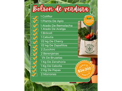 Bolsón De Verdura Mas 30 Huevos