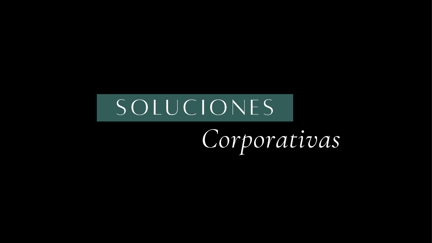 Soluciones Corporativas