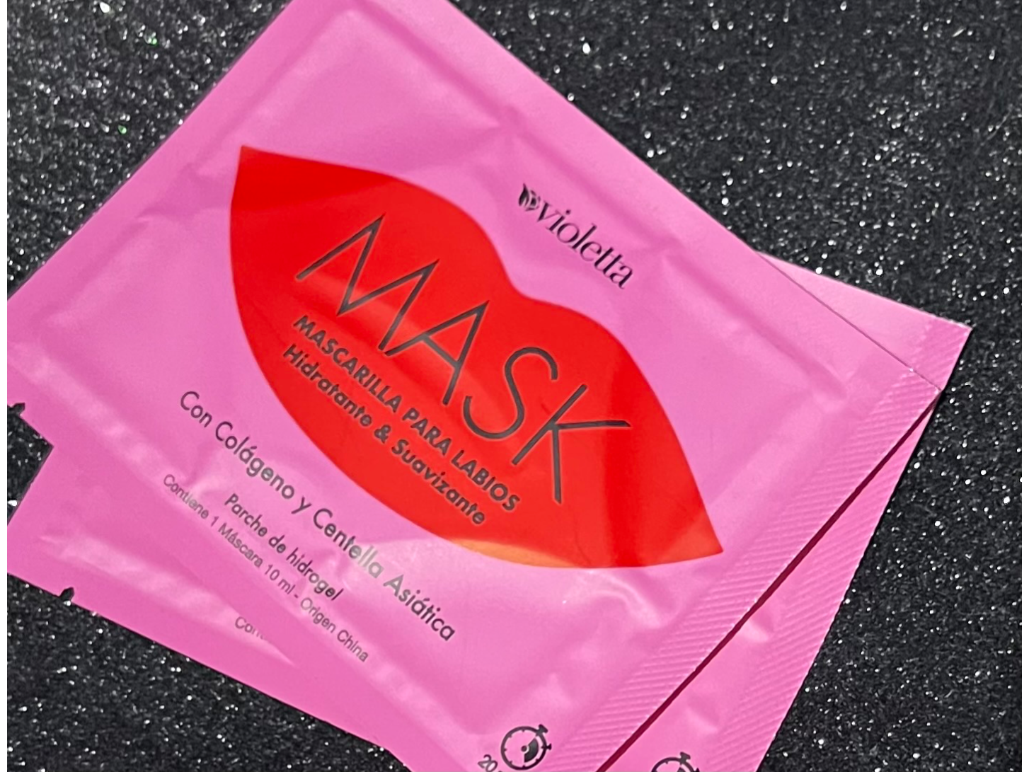 Mask Mascarilla para Labios Hidratante & Suavizante con Colágeno y Centella Asiática