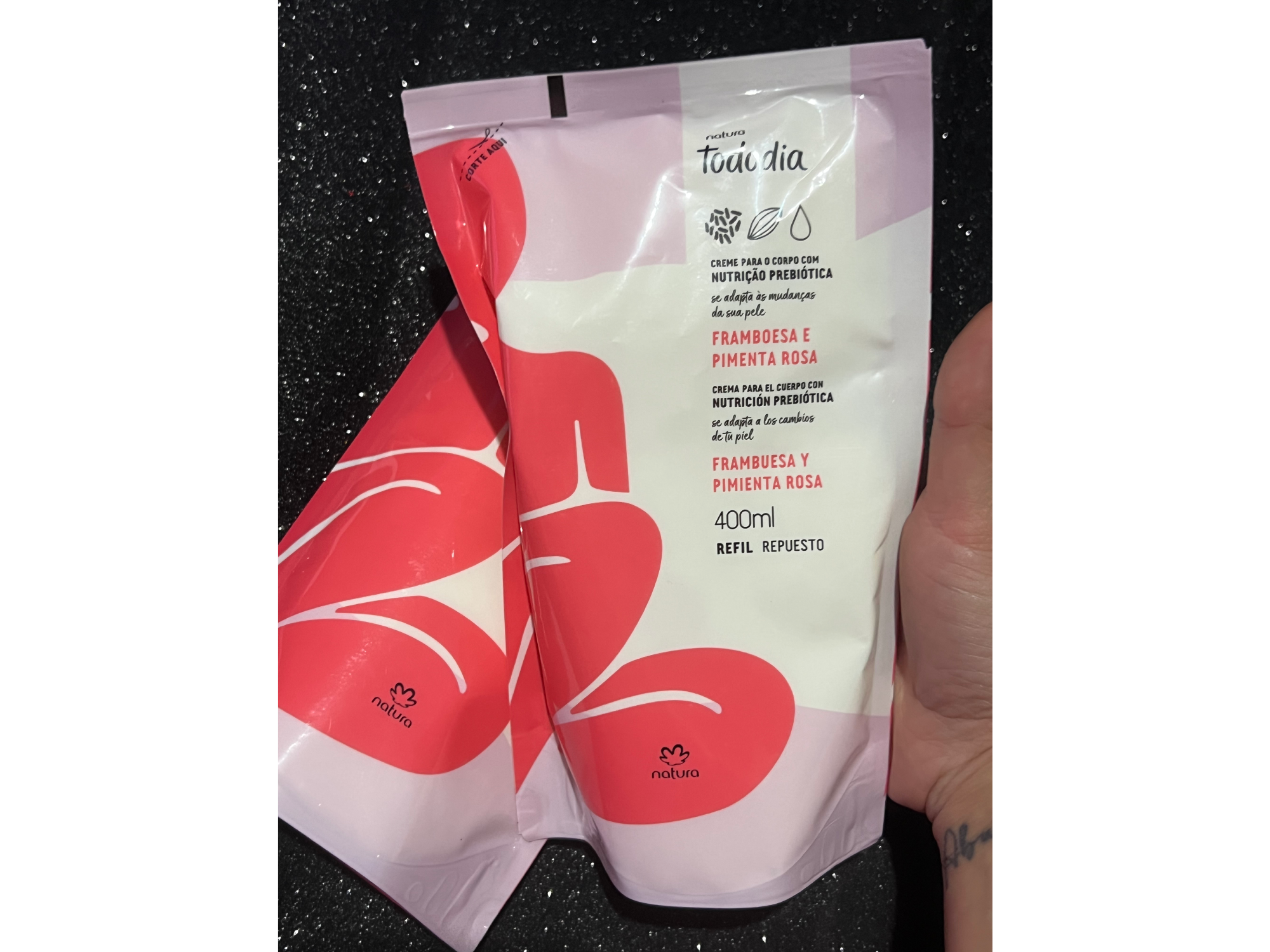TODO DIA - (R) Crema para el cuerpo FRESA Y VAINILLA DORADA