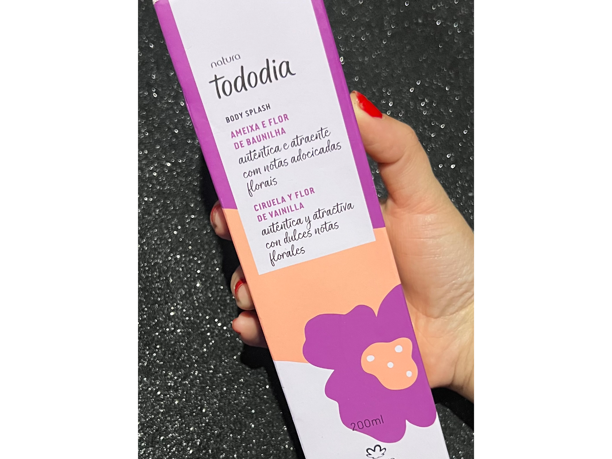 TODO DIA - Body Splash CIRUELA Y FLOR DE VAINILLA