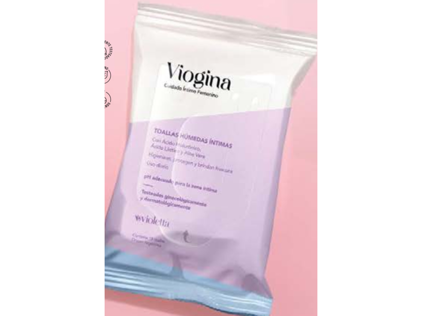 Viogina Toallas Húmedas Íntimas 15 unidades