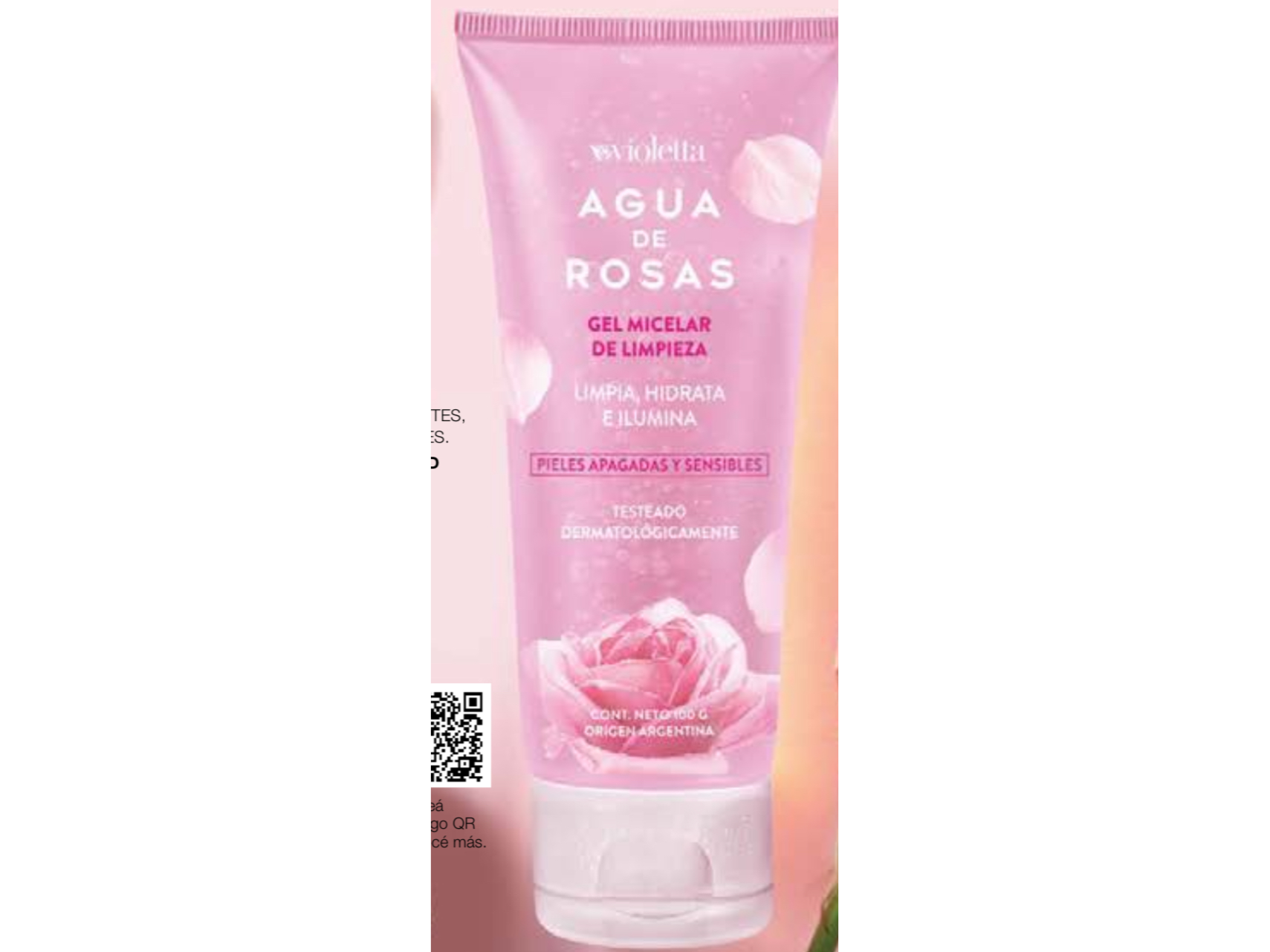 Agua de Rosas Gel Micelar de Limpieza