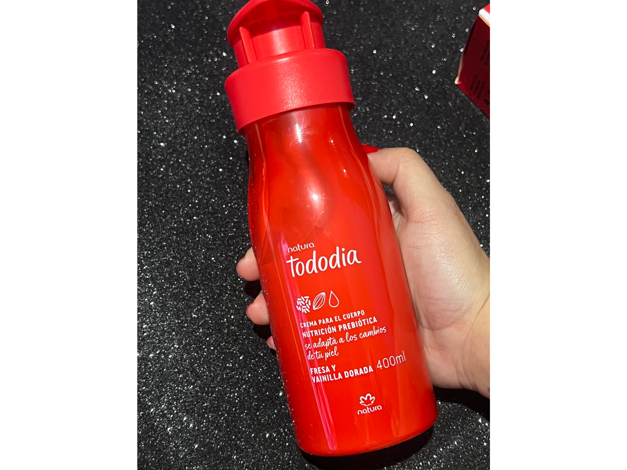 TODO DIA - Crema para el cuerpo nutritiva FRESA Y VAINILLA
