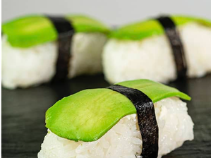 Nigiri aguacate de Samurái Sushi