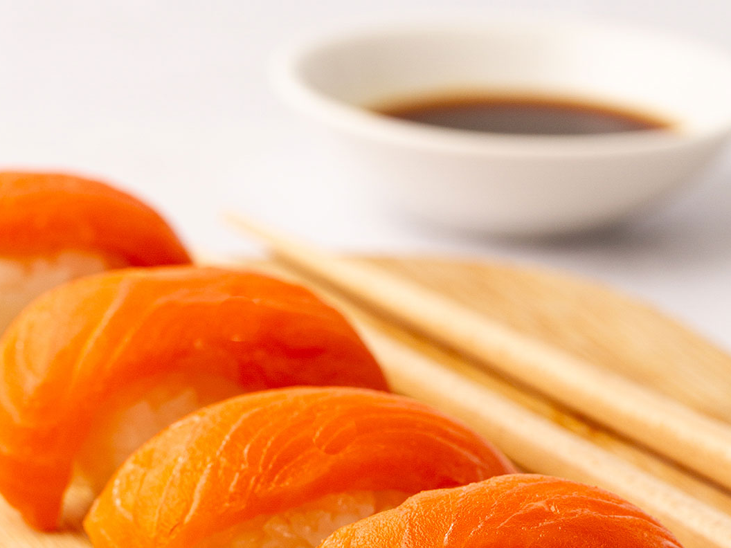 Nigiri salmón de Samurái Sushi