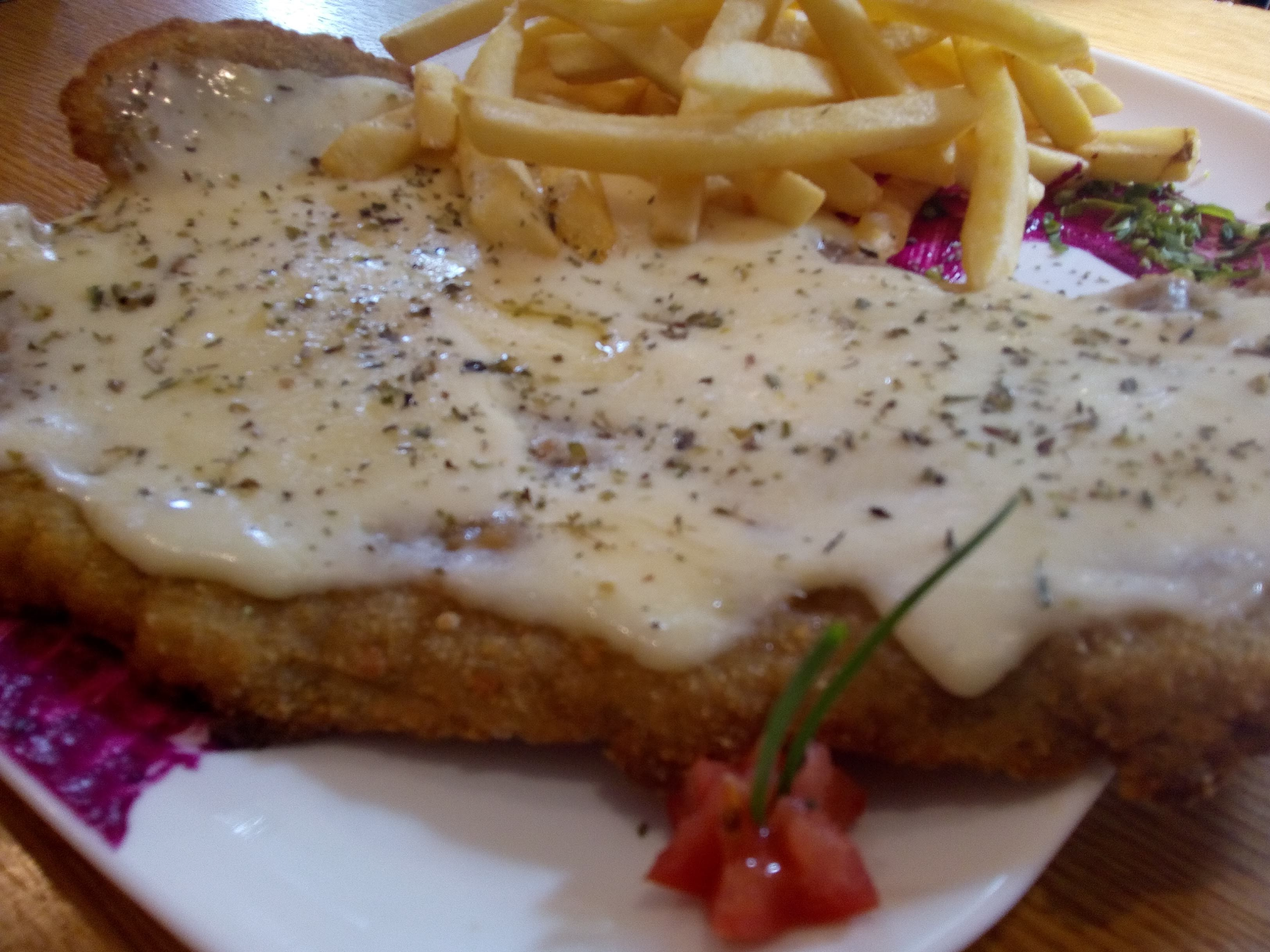 Milanesa o Suprema a la suiza