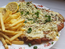 Milanesa o Suprema tres quesos