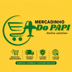 Logo mercadinho do papi