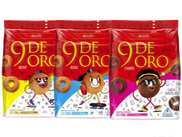 GALLETITAS 9 DE ORO ANILLITOS