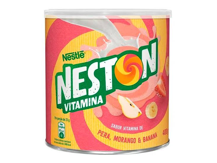 NESTON PERA MORANGO E BANANA NESTLE 400G