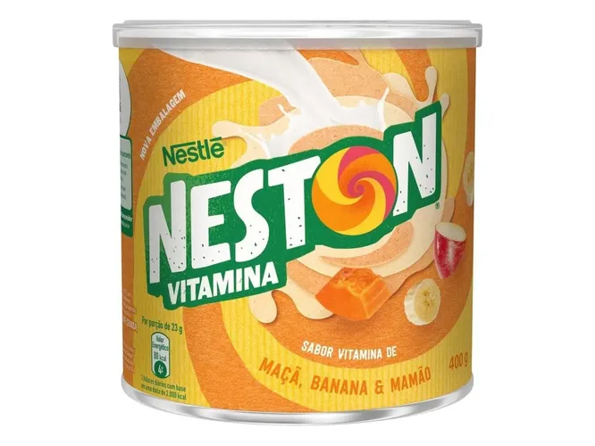NESTON MAÇA BANANA E MAMÃO NESTLE 400G