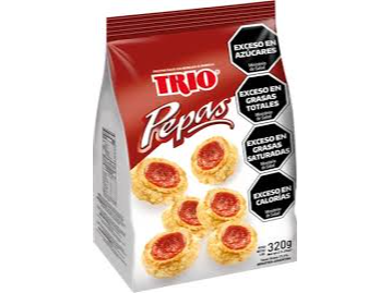 TRIO PEPAS 500g (Membrillo)