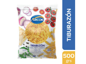 FIDEOS ARCOR TIRABUZON
