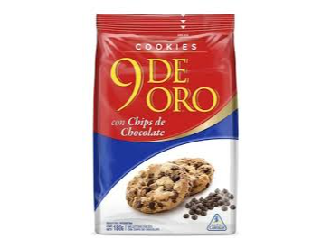 9 DE ORO COOKIES C/ CHIPS BLANCO