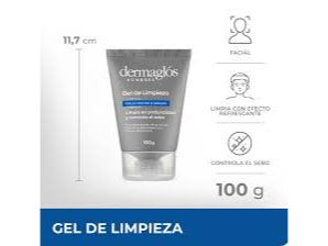 Dermaglos Hombres gel de limpieza gl 100g