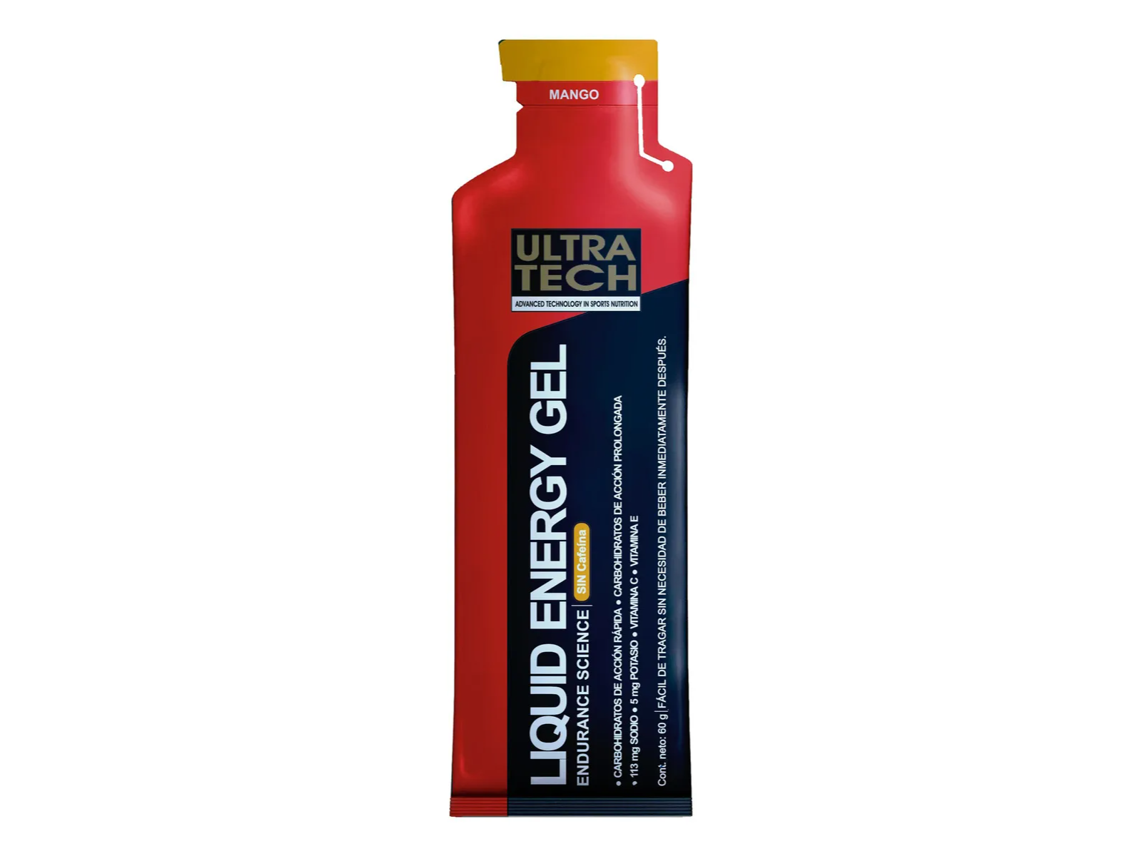 Liquid Energy Gel sin cafeina 60gr