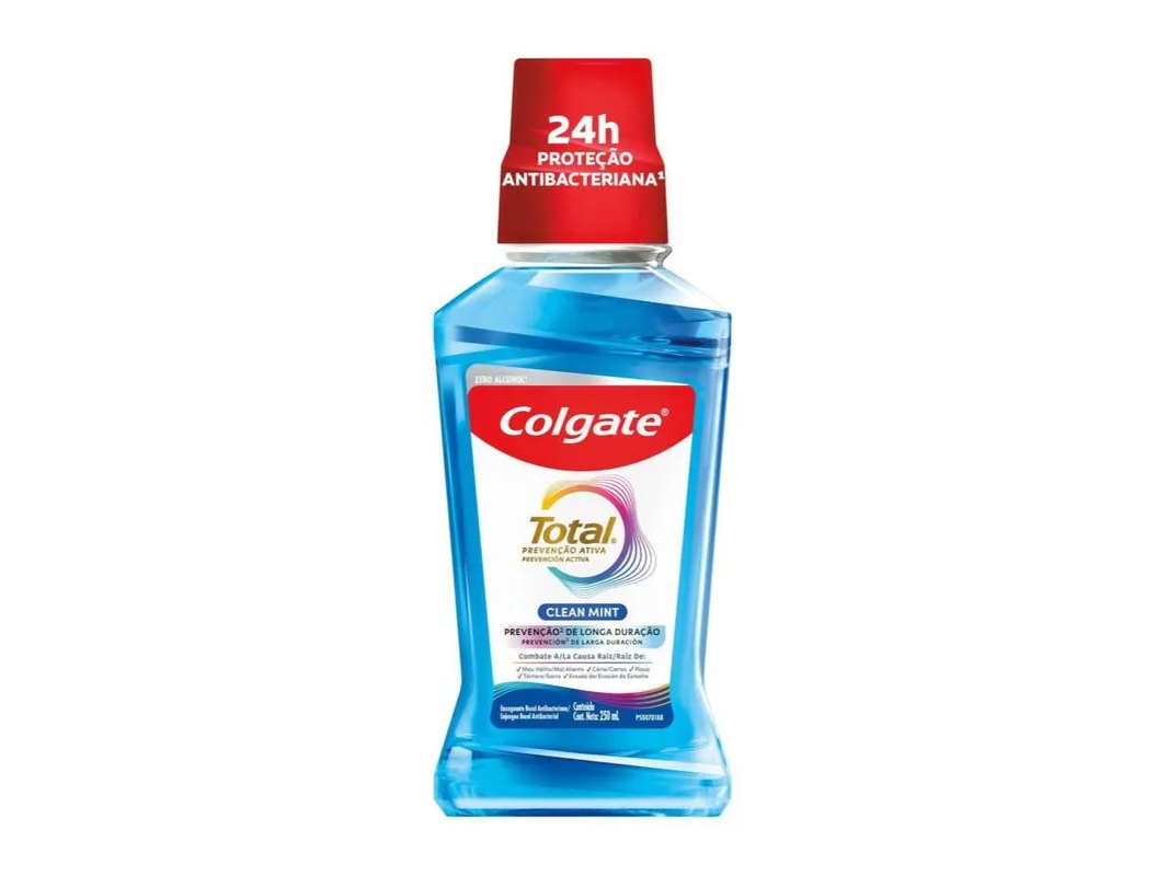 Colgate 12 Clean Mint Enguaje Bucal 250ml