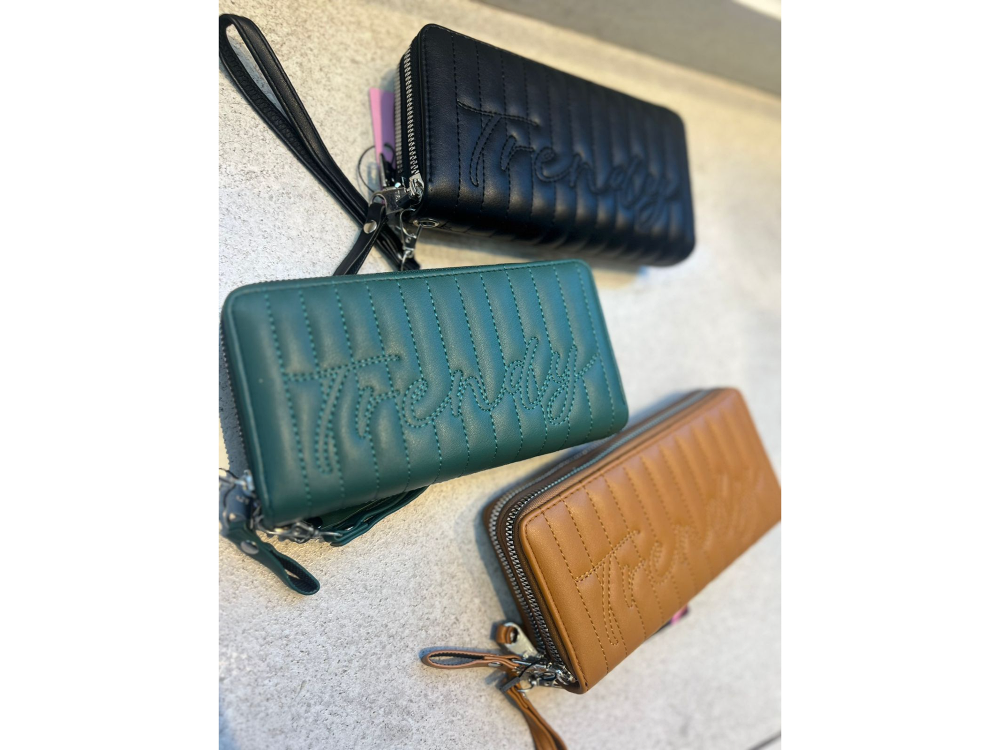 Billetera Monedero Tarjetero Eco Cuero Trendy