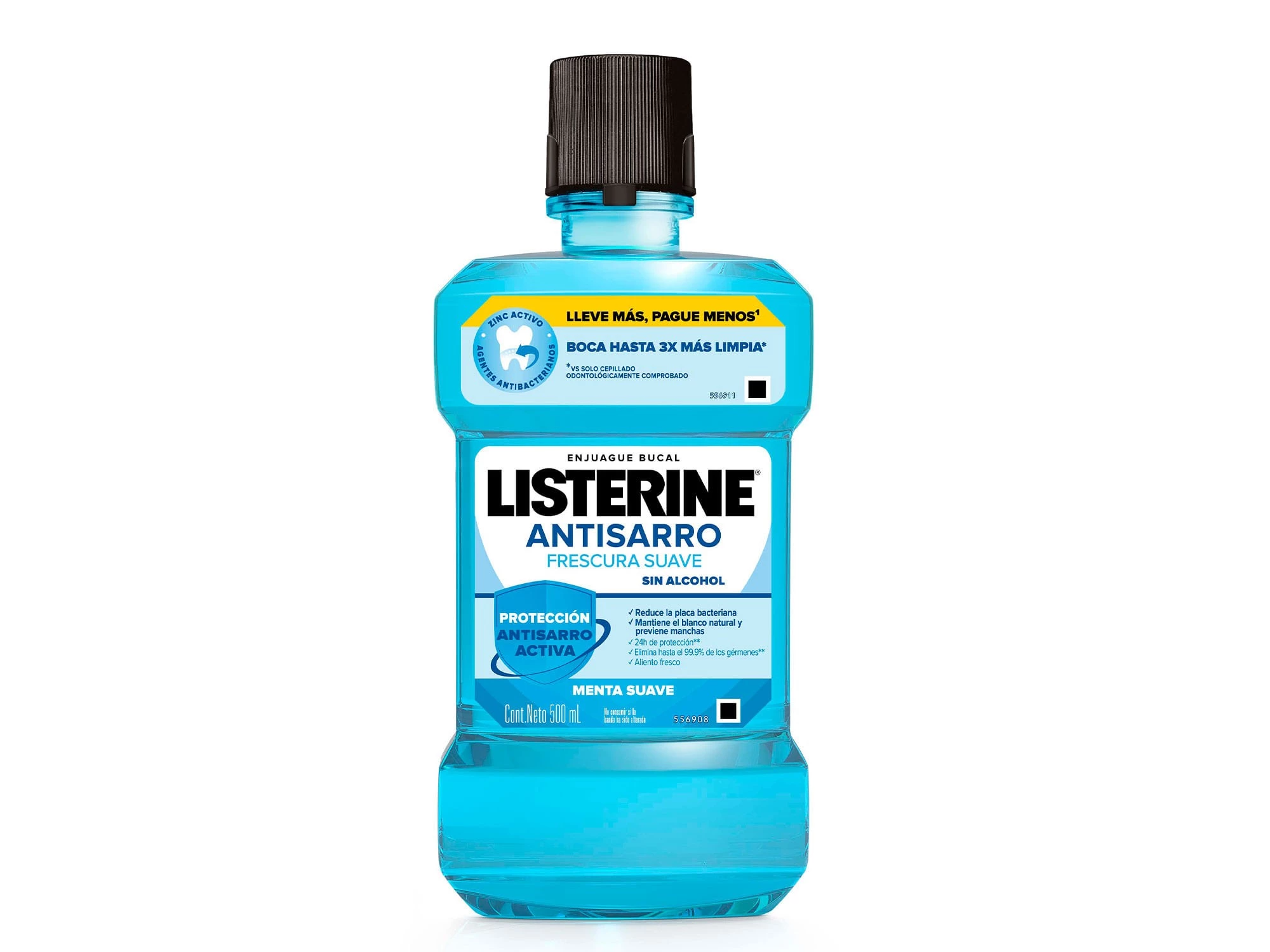 LISTERINE ANTI SARRO 500 ML ENJUAGUE BUCAL