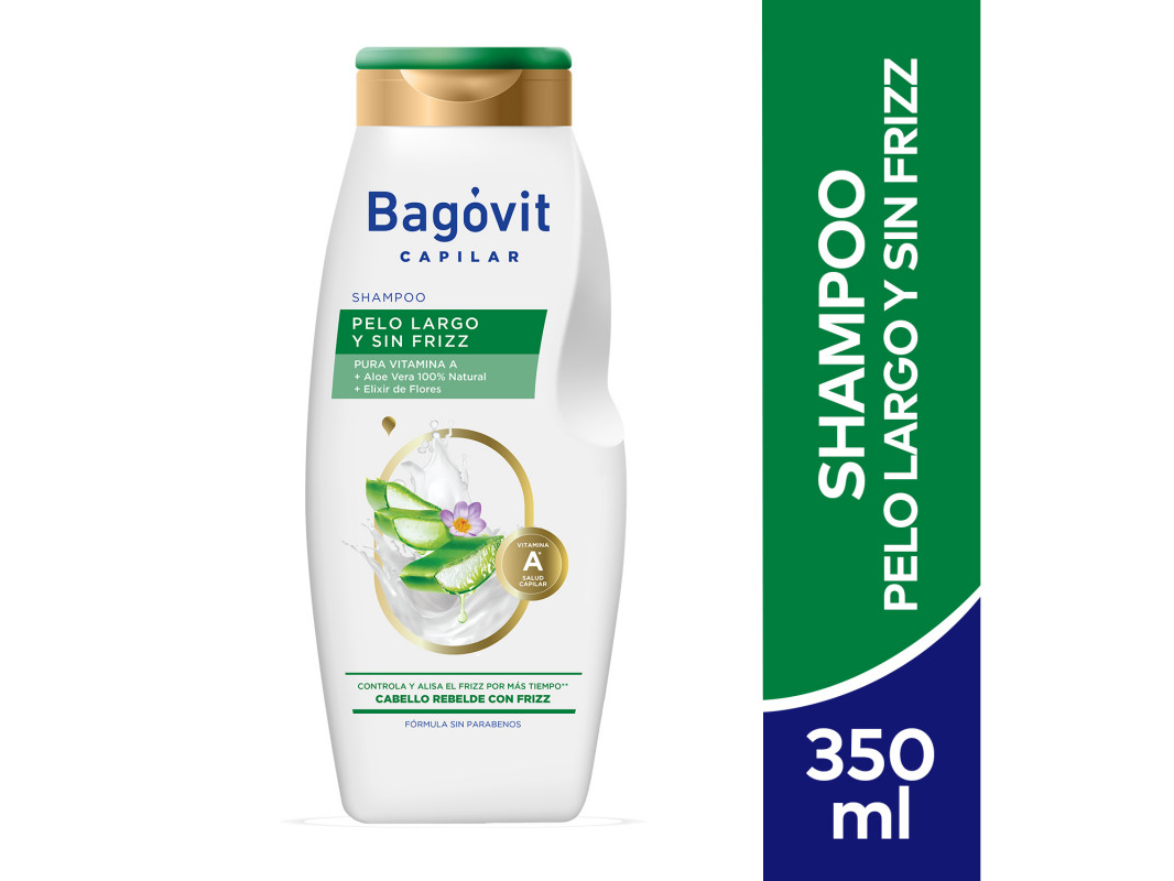 Bagovit Pelo largo y s/frizz sham x 350ml