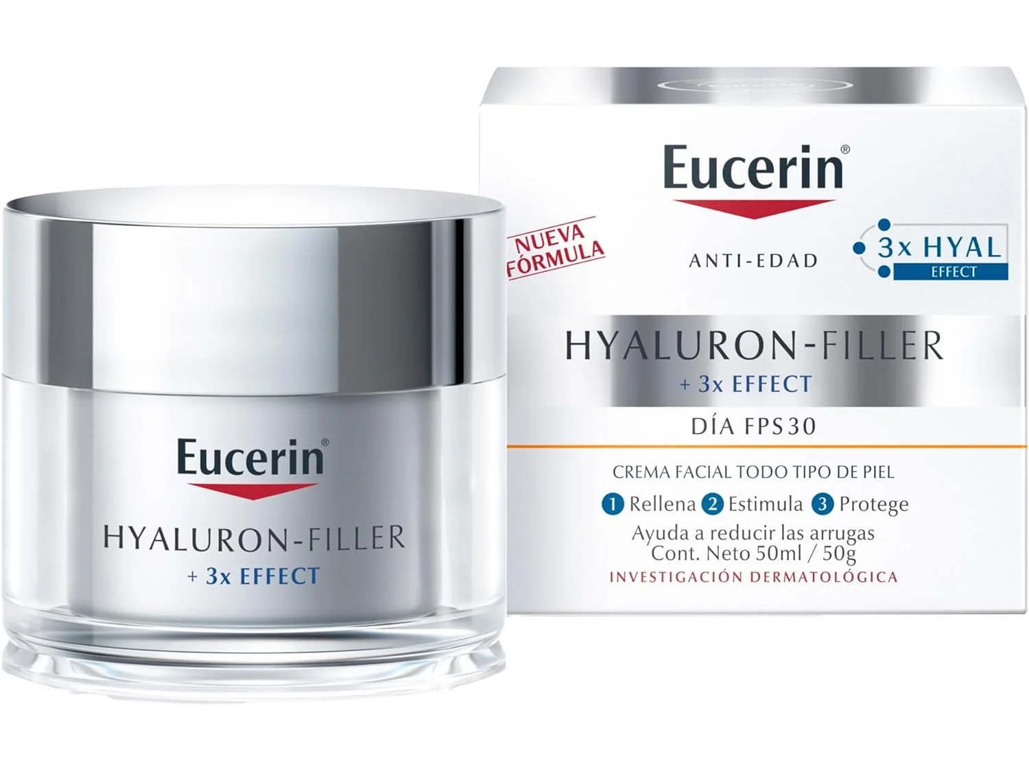 Hyaluron-Filler Día FPS 30 50 Ml