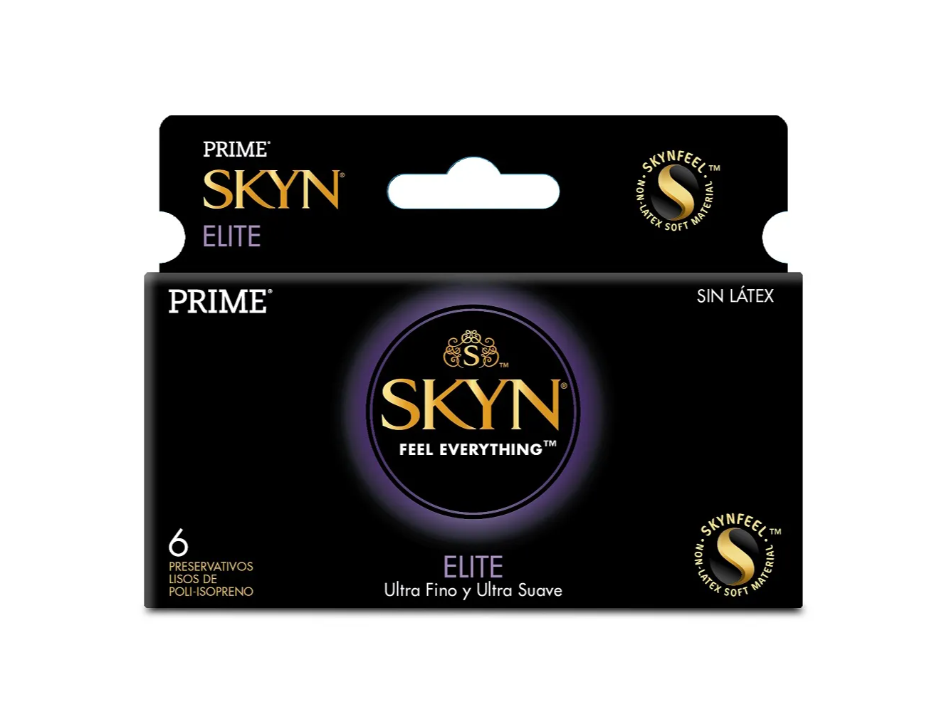 PRIME SKYN ELITE X 6 PRESERVATIVOS