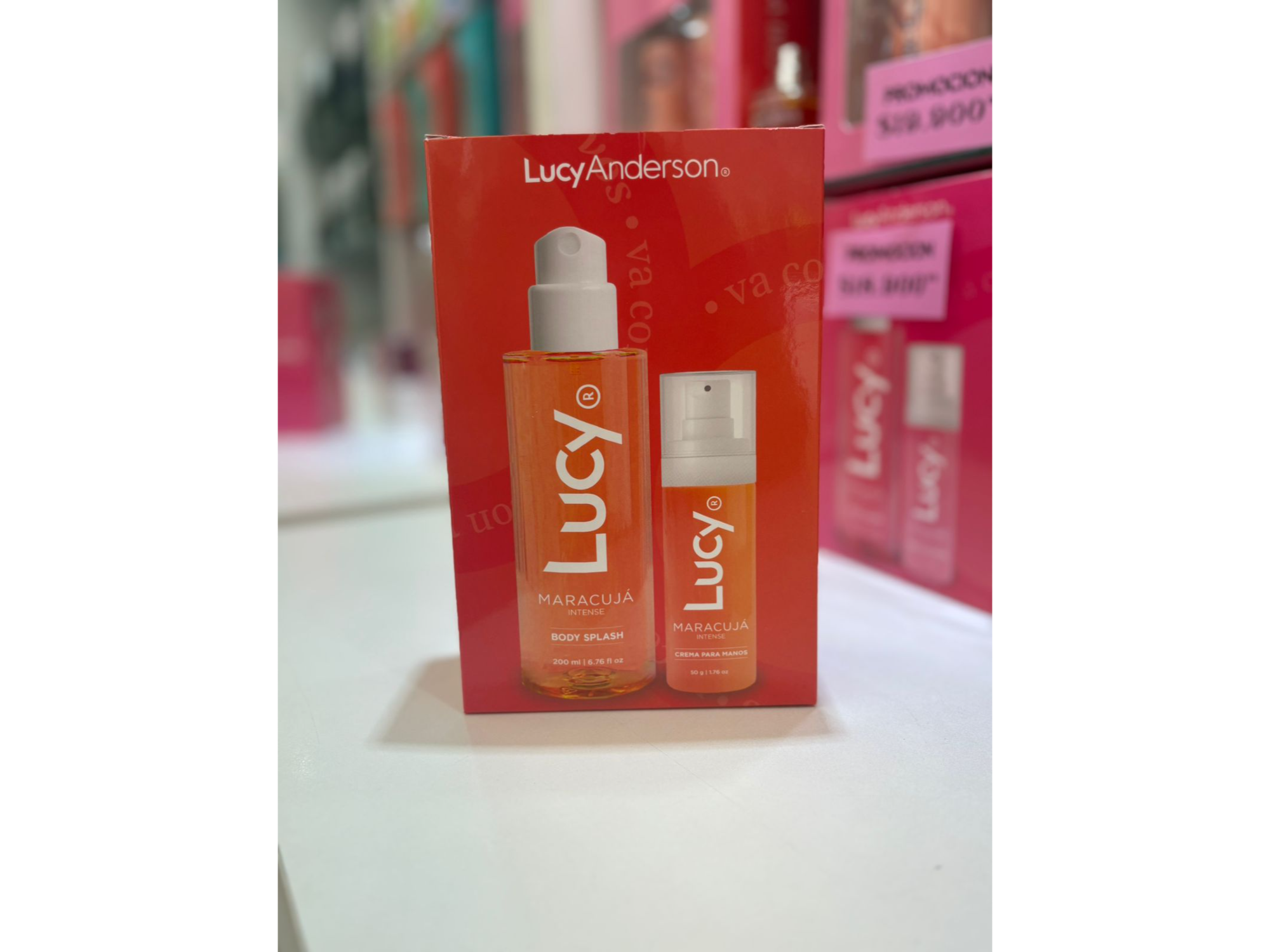Estuche Body Splash y  Crema para manos