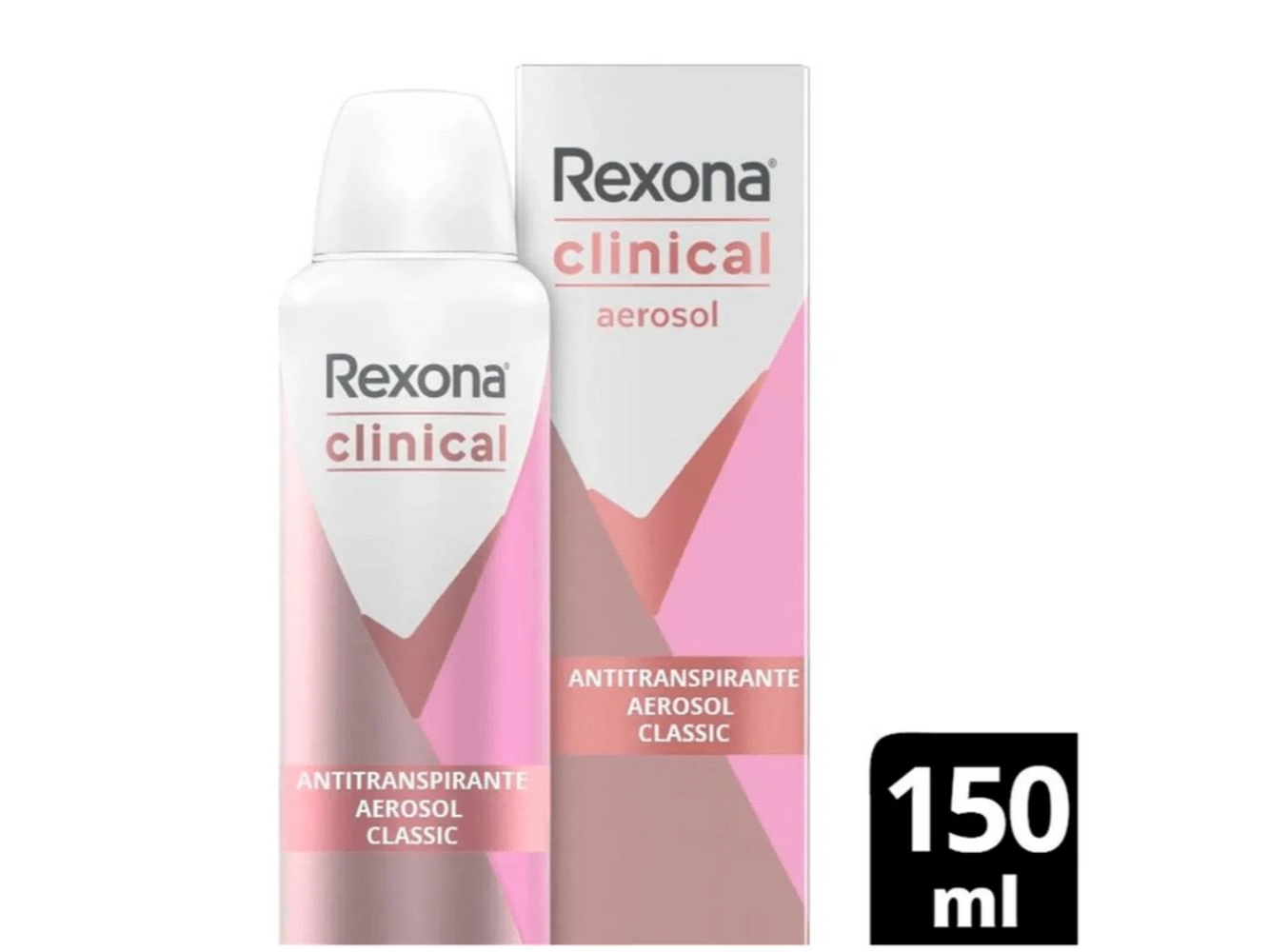 Rexona clinical antitranspirante clasico 96hs 150ml