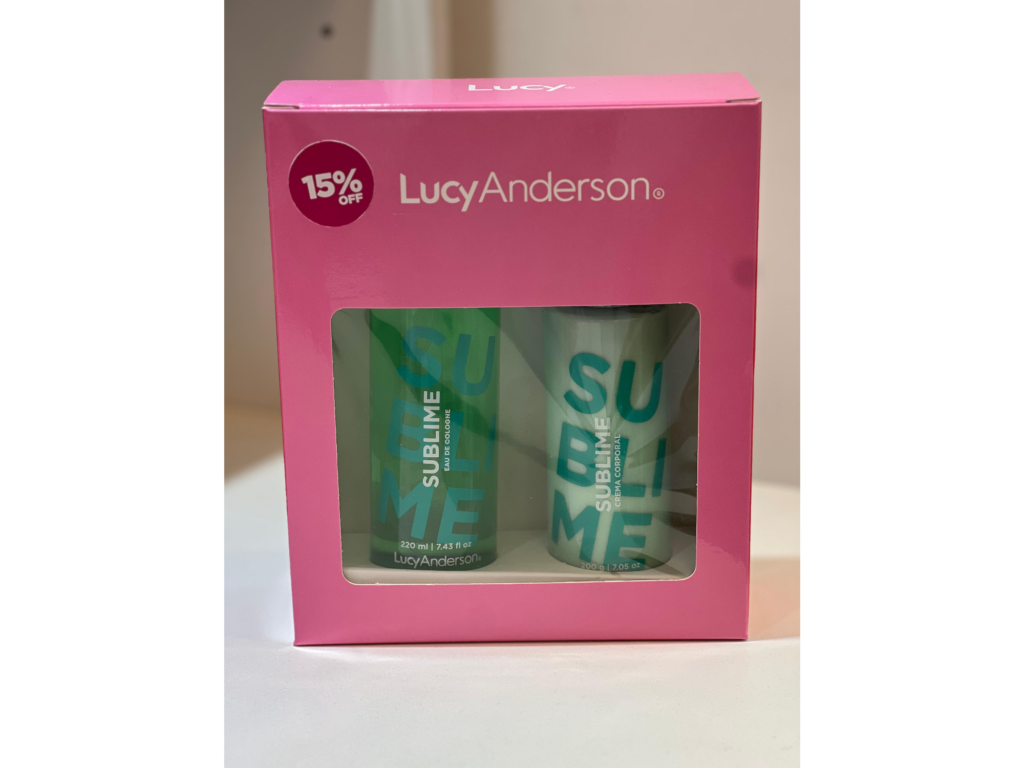 Estuche perfume y crema corporal