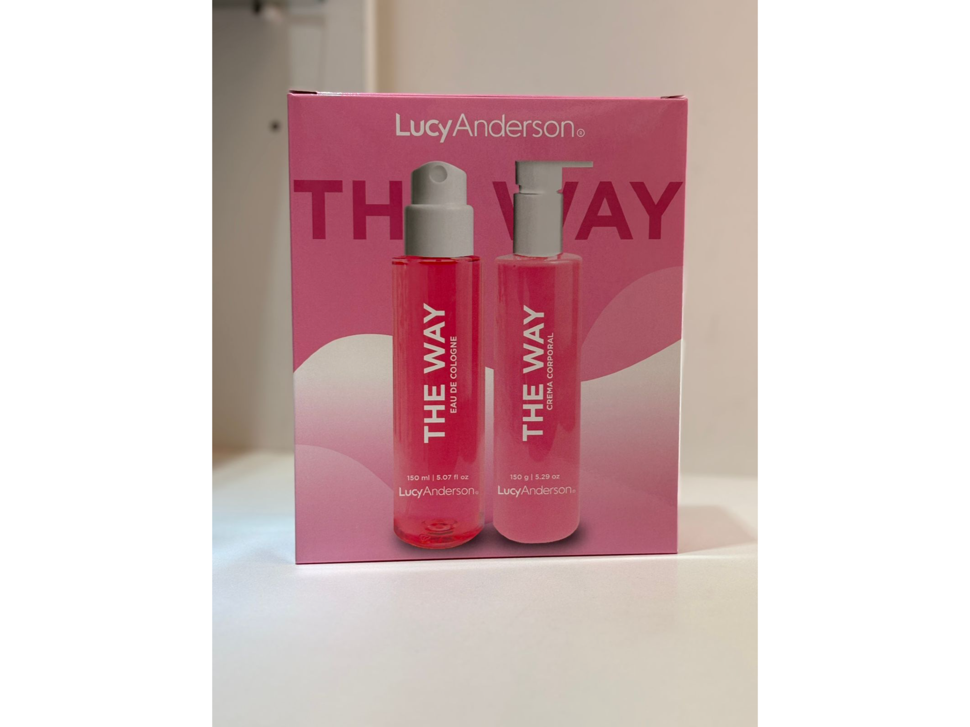 Estuche caja Colonia y Crema