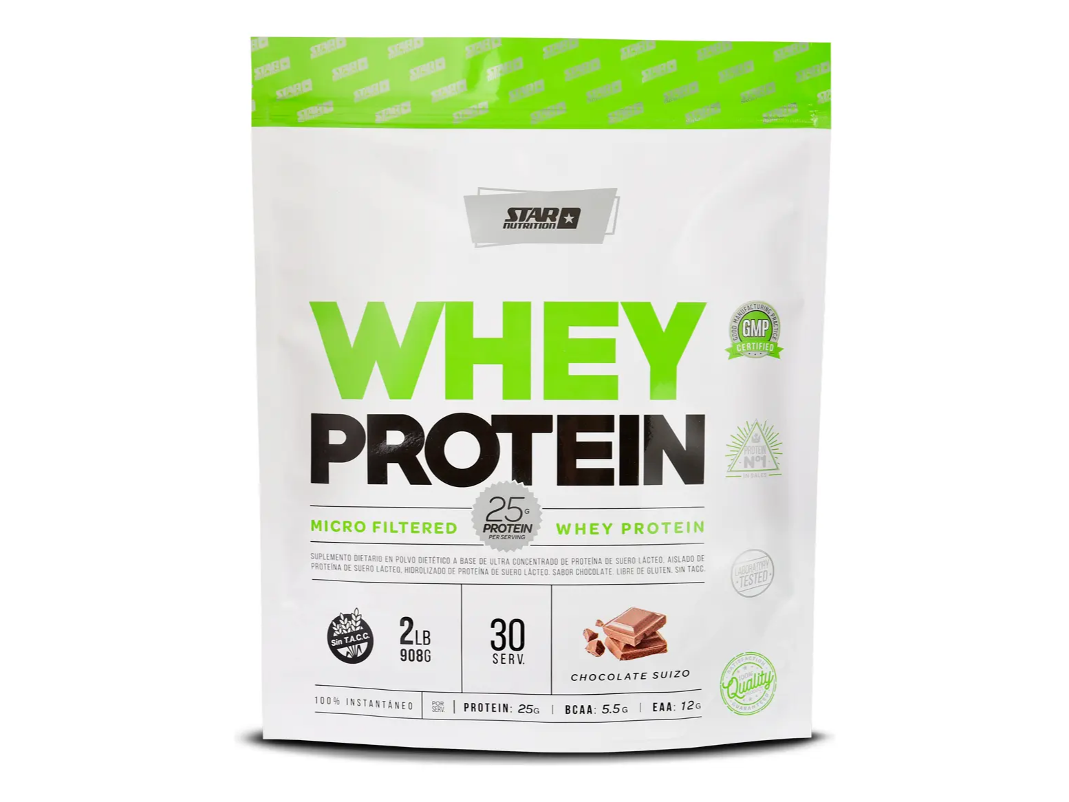Star Nutrition Whey Protein 908g Doypack En Polvo