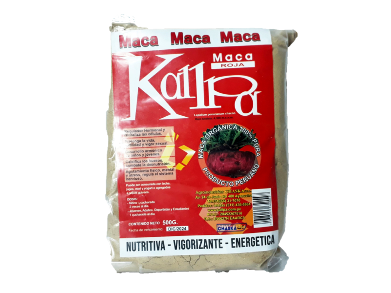 Maca Peruana KALLPA Roja