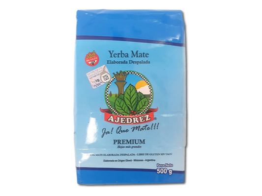 Yerba Ajedrez Premium (Despalada) - Paquete x 500 gr