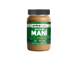 Pasta de Mani Stevia ENTRENUTS - Pote 370 gr