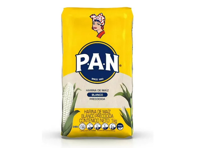 Harina de Maíz Blanco (arepas) PAN