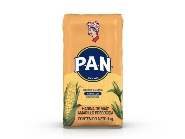 Harina de Maíz Amarillo (arepas) PAN