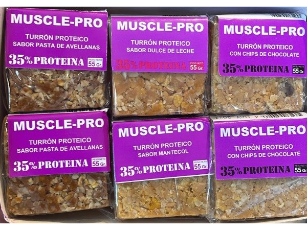 Muscle Pro - Turrón proteico