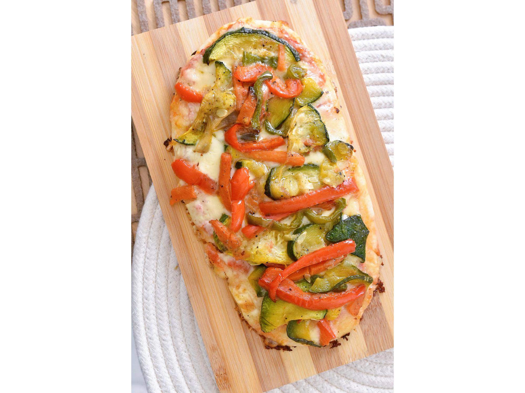 Pizza de vegetales